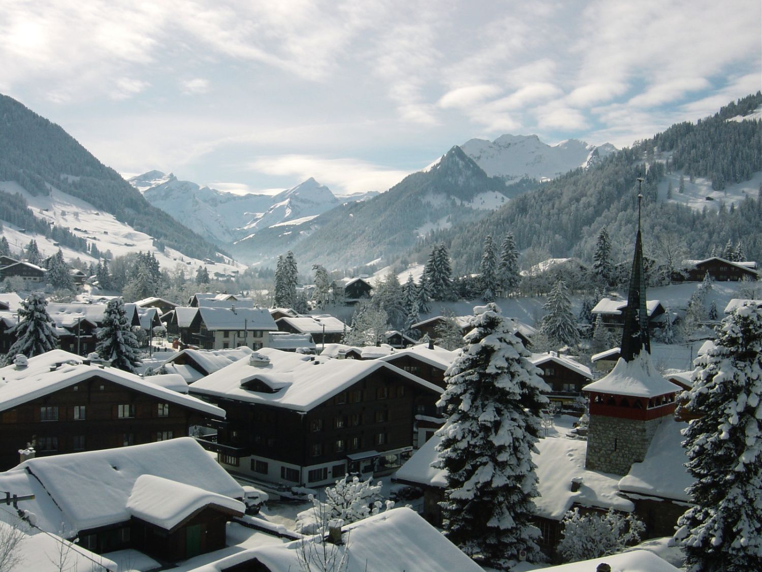 Gstaad na Suíça