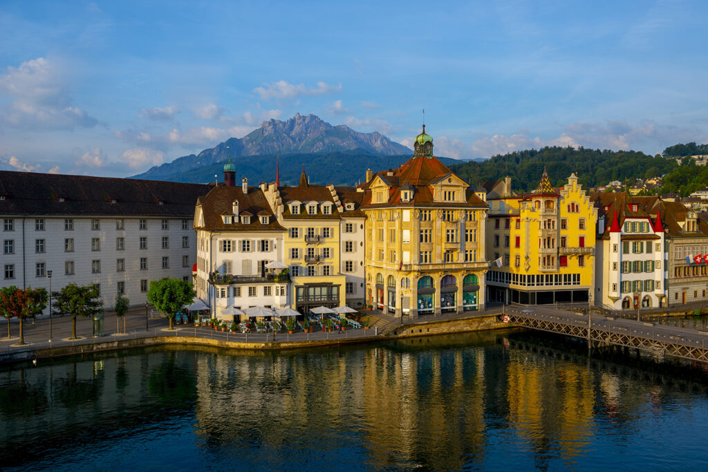 Luzern är en populär stad i Schweiz