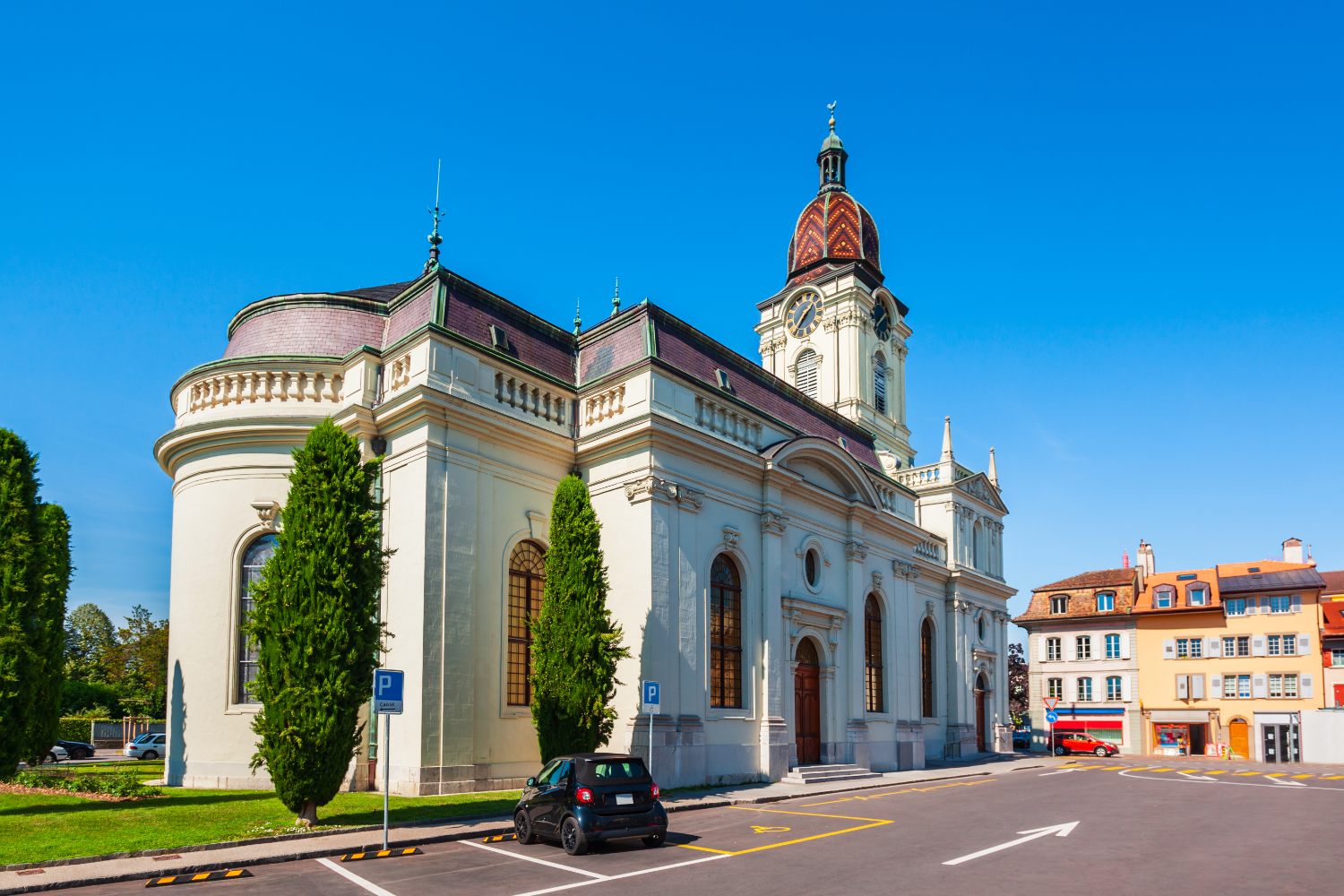 De tempel in Morges 