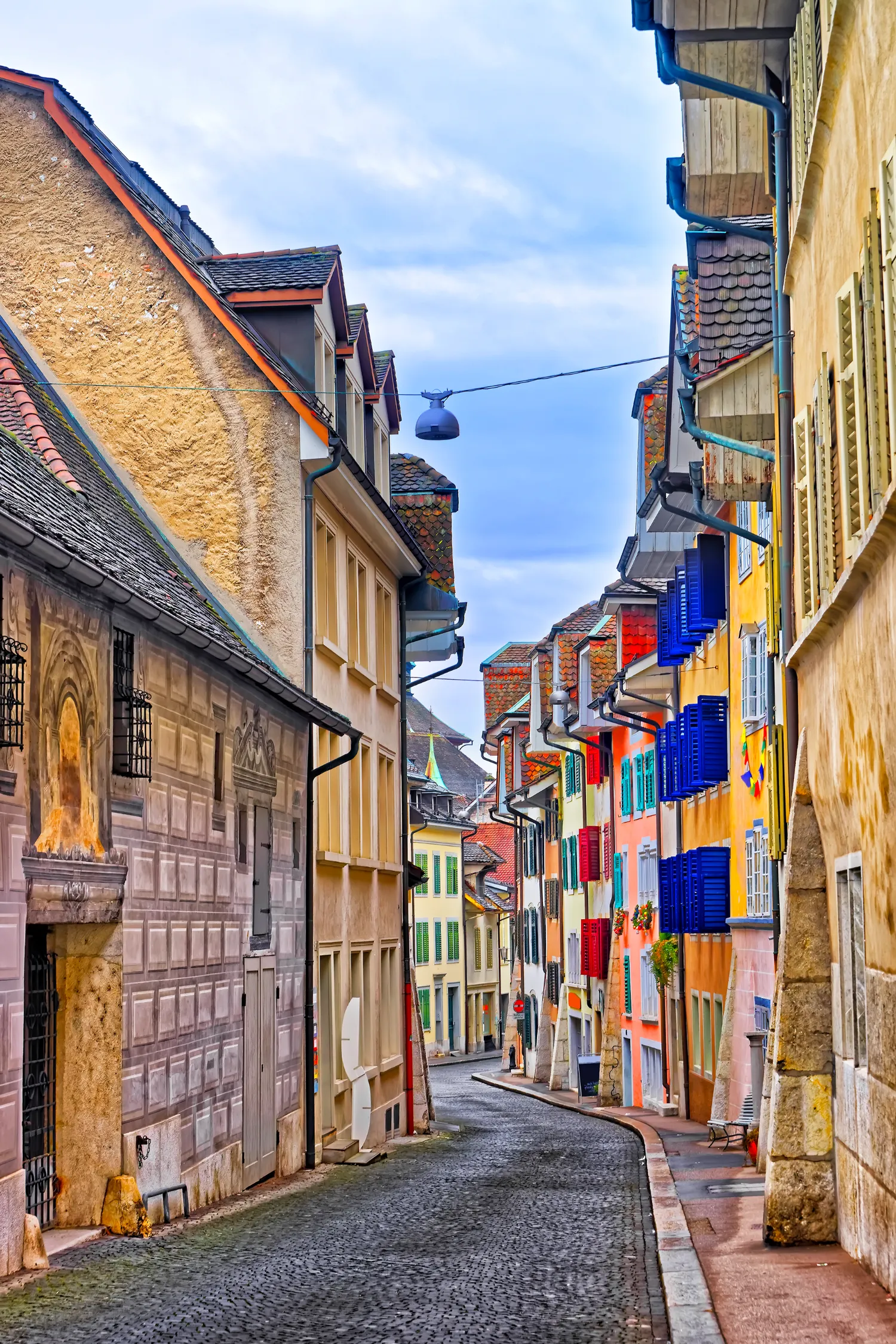 A cidade velha de Solothurn merece uma visita