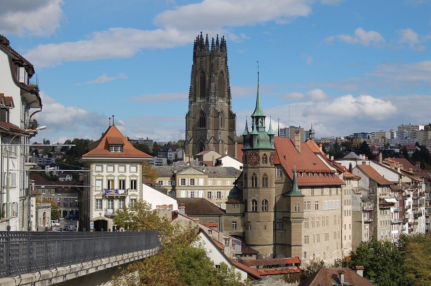 Vista panorámica de Friburgo